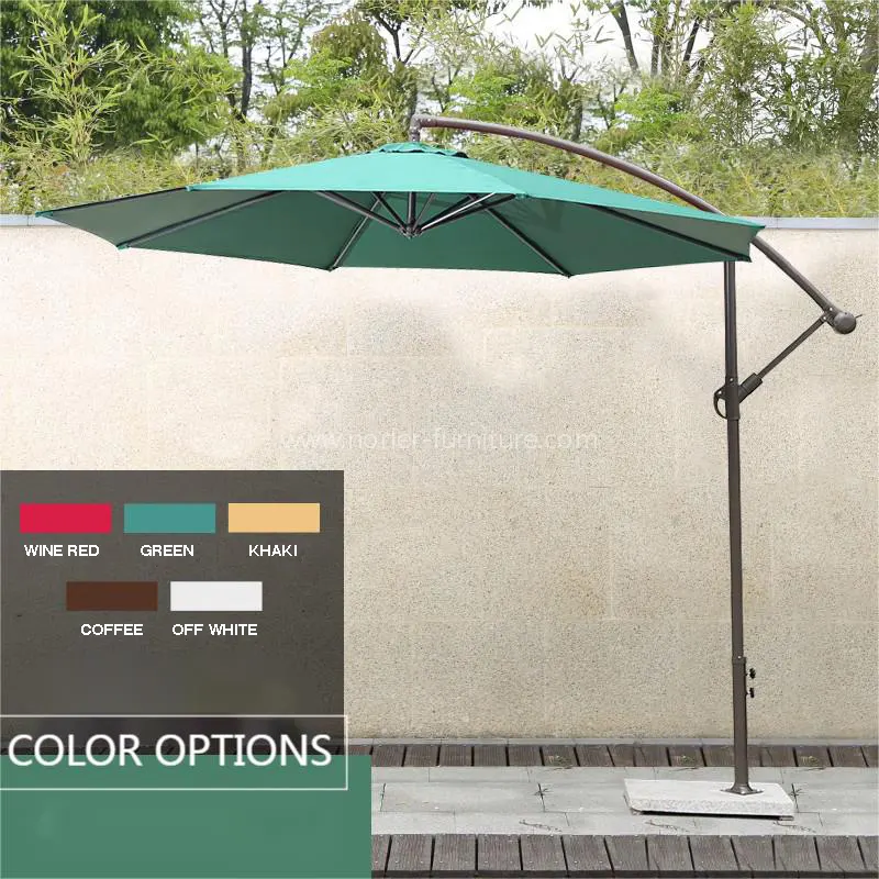 All-Iron Borde Banana Outdoor Parasol