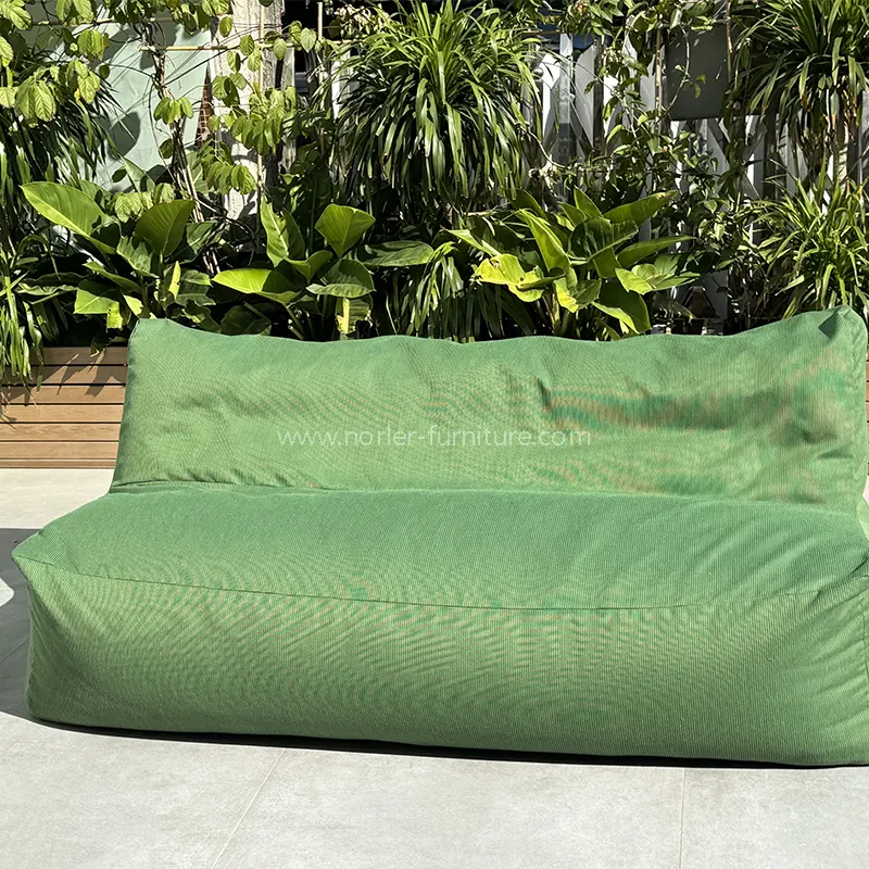 Outdoor Waterproof Fabric Particle Footstool Sofa