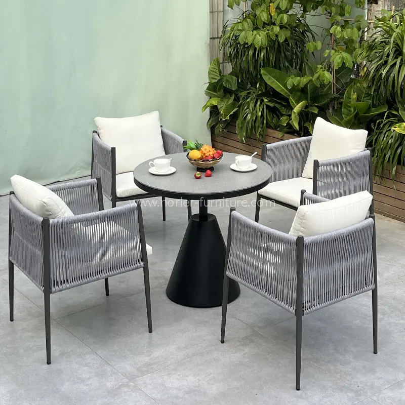 Moderne buitenaluminium roestvrijstalen balkonset