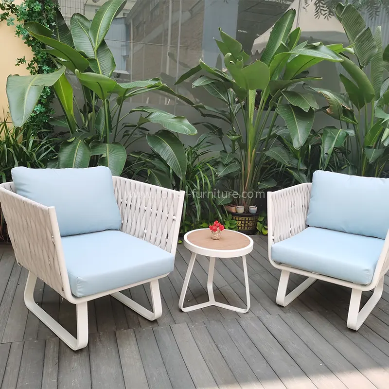 Buitenbalkonen tafel en stoel set aluminium legering