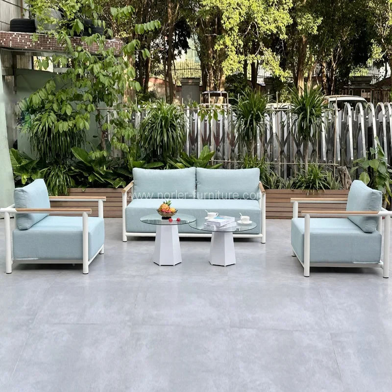 Dikteband Aluminium frame Sofa Set
